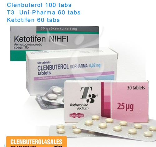 clenbuterol t3 ketotifen cycle stack program plan