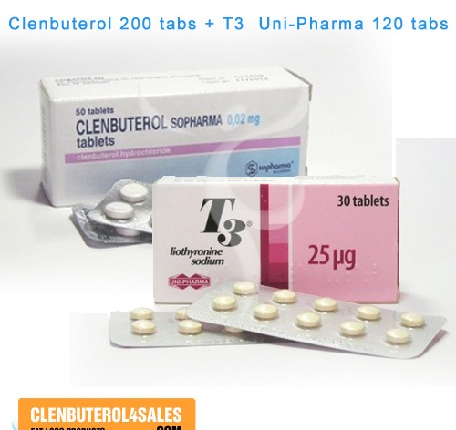 Clenbuterol 200 Tabs & Cytomel T3 120 Tabs